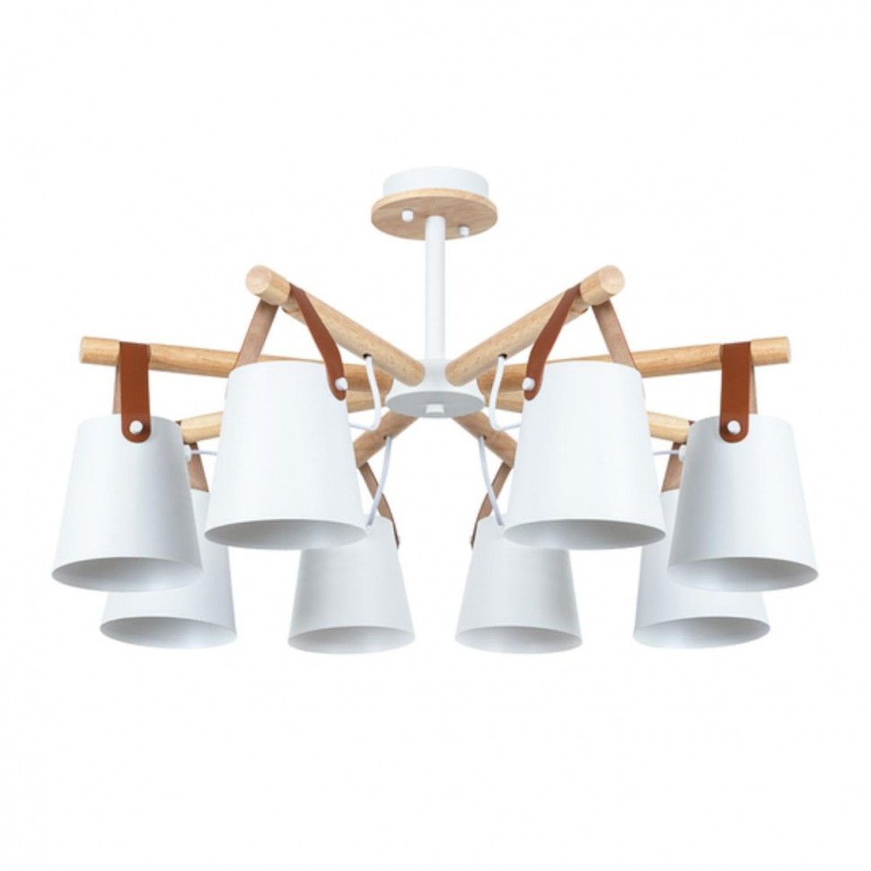 Потолочная люстра Arte Lamp Thomas A7032PL-8WH фото 1 &mdash; svetrussia.ru