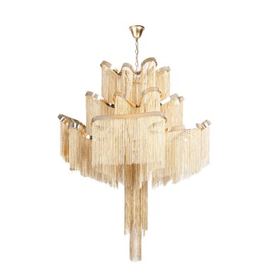 Подвесная люстра Loft IT Stream 10208/800 Gold &mdash; svetrussia.ru