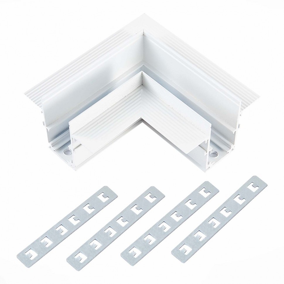 Коннектор L- образный боковой ST Luce ST007.529.00 фото 1 &mdash; svetrussia.ru