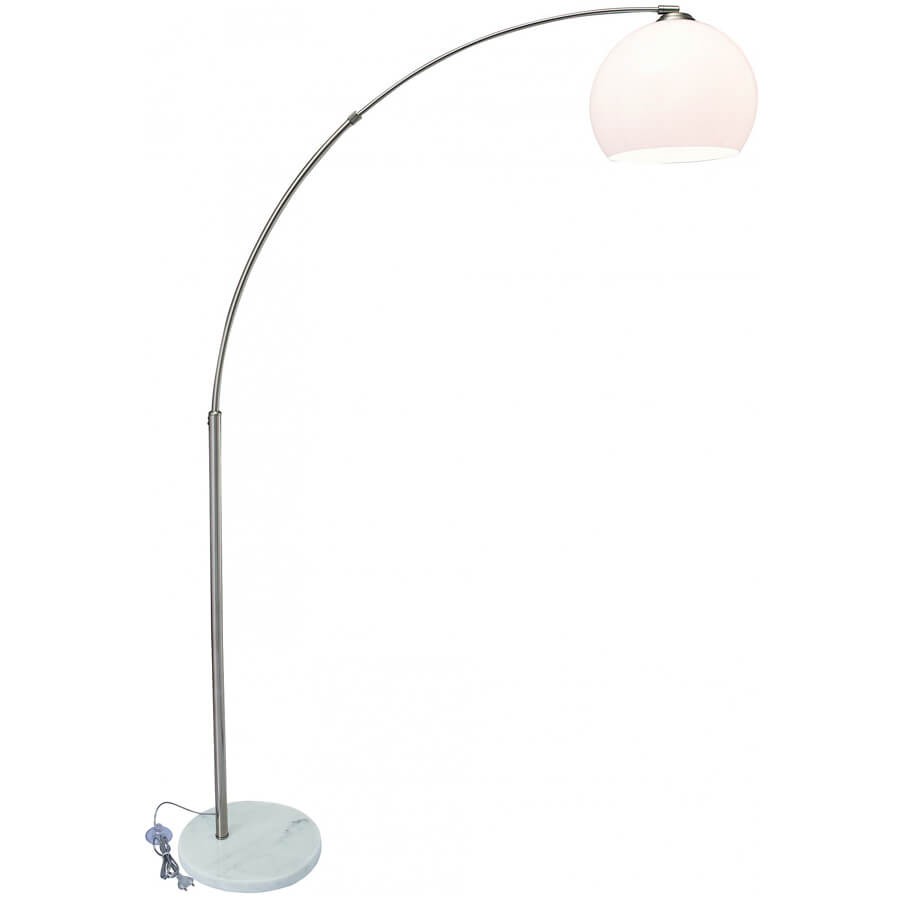 Торшер Arte Lamp Goliath A5822PN-1SS фото 1 &mdash; svetrussia.ru