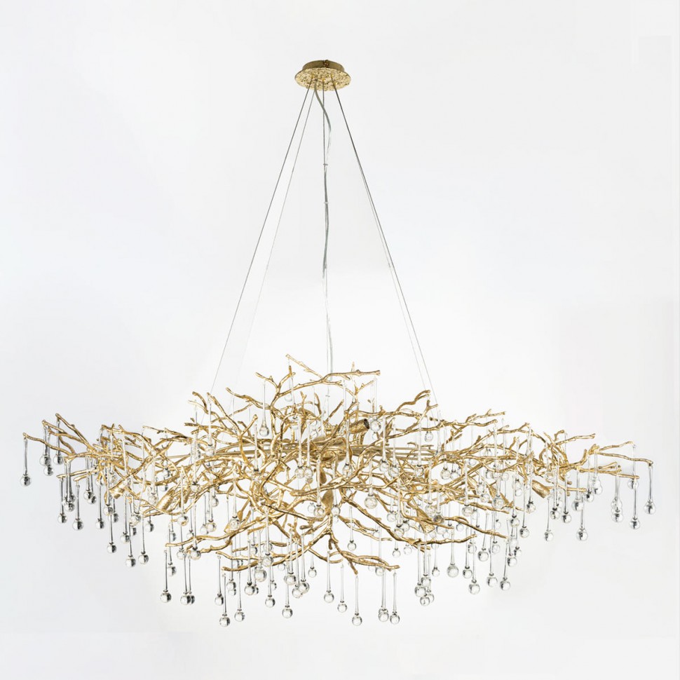 Подвесная люстра Loft IT Bijout 10067/1500 GD фото 1 &mdash; svetrussia.ru