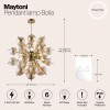Подвесная люстра Maytoni Bolla MOD133PL-06BS фото 8 &mdash; svetrussia.ru