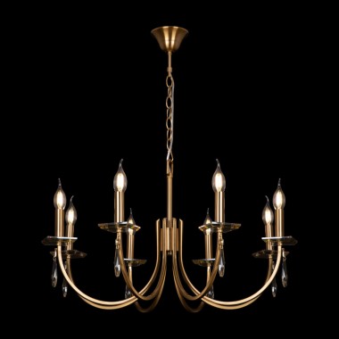 Подвесная люстра Freya Forte FR1006PL-08G &mdash; svetrussia.ru