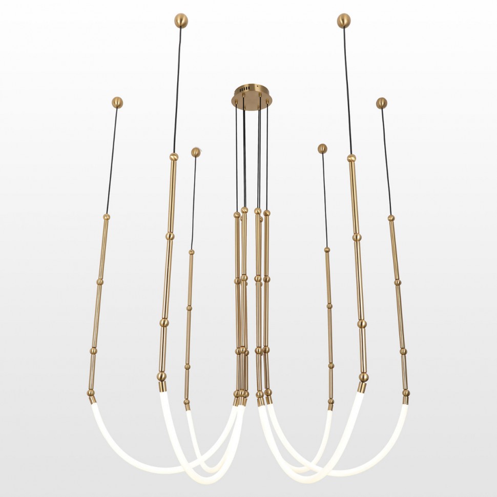 Подвесной светодиодный светильник Lussole Loft BEND LSP-7071 фото 1 &mdash; svetrussia.ru