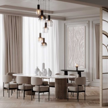 Подвесной светильник Maytoni Smart Casual MOD414PL-06B &mdash; svetrussia.ru