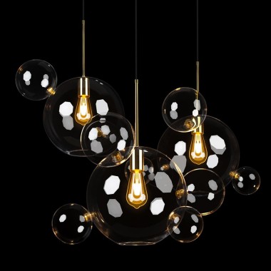 Подвесная люстра Loft IT Bolle 2034-D3 &mdash; svetrussia.ru