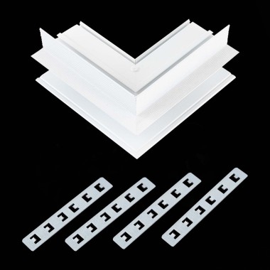 Коннектор L- образный внешний ST Luce ST007.559.00 &mdash; svetrussia.ru