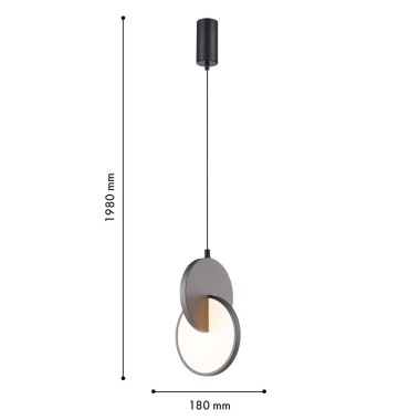 Подвесной светодиодный светильник F-Promo Grahan 4609-1P &mdash; svetrussia.ru