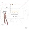 Подвесной светильник LOFT IT Thread 10388P/A Brass фото 5 &mdash; svetrussia.ru