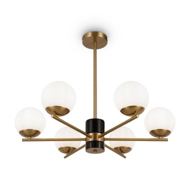 Подвесная люстра Freya Marble FR5230PL-06BS &mdash; svetrussia.ru