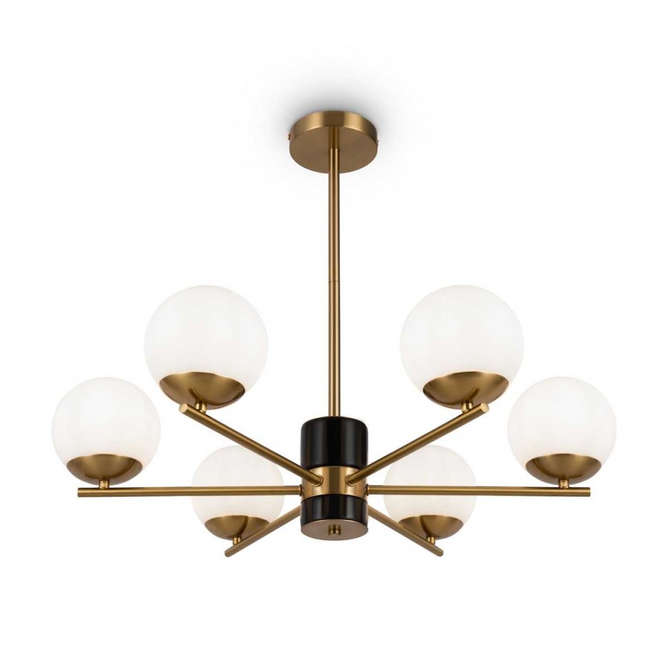 Подвесная люстра Freya Marble FR5230PL-06BS фото 1 &mdash; svetrussia.ru