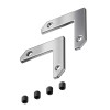 Соединитель L-образный (2 шт. + 4 винта) Maytoni Technical Accessories for tracks Exility TRA034CL-MP-1 фото 1 &mdash; svetrussia.ru