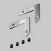 Соединитель L-образный (2 шт. + 4 винта) Maytoni Technical Accessories for tracks Exility TRA034CL-MP-1 фото 5 &mdash; svetrussia.ru