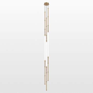 Подвесной светодиодный светильник Lussole Loft BEND LSP-7072 &mdash; svetrussia.ru