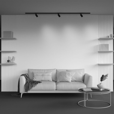 Трековый светильник Maytoni Technical Calipso TR218-1-GU10-BK &mdash; svetrussia.ru