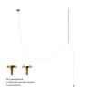 Потолочный светильник LOFT IT Thread 10388C Brass фото 4 &mdash; svetrussia.ru