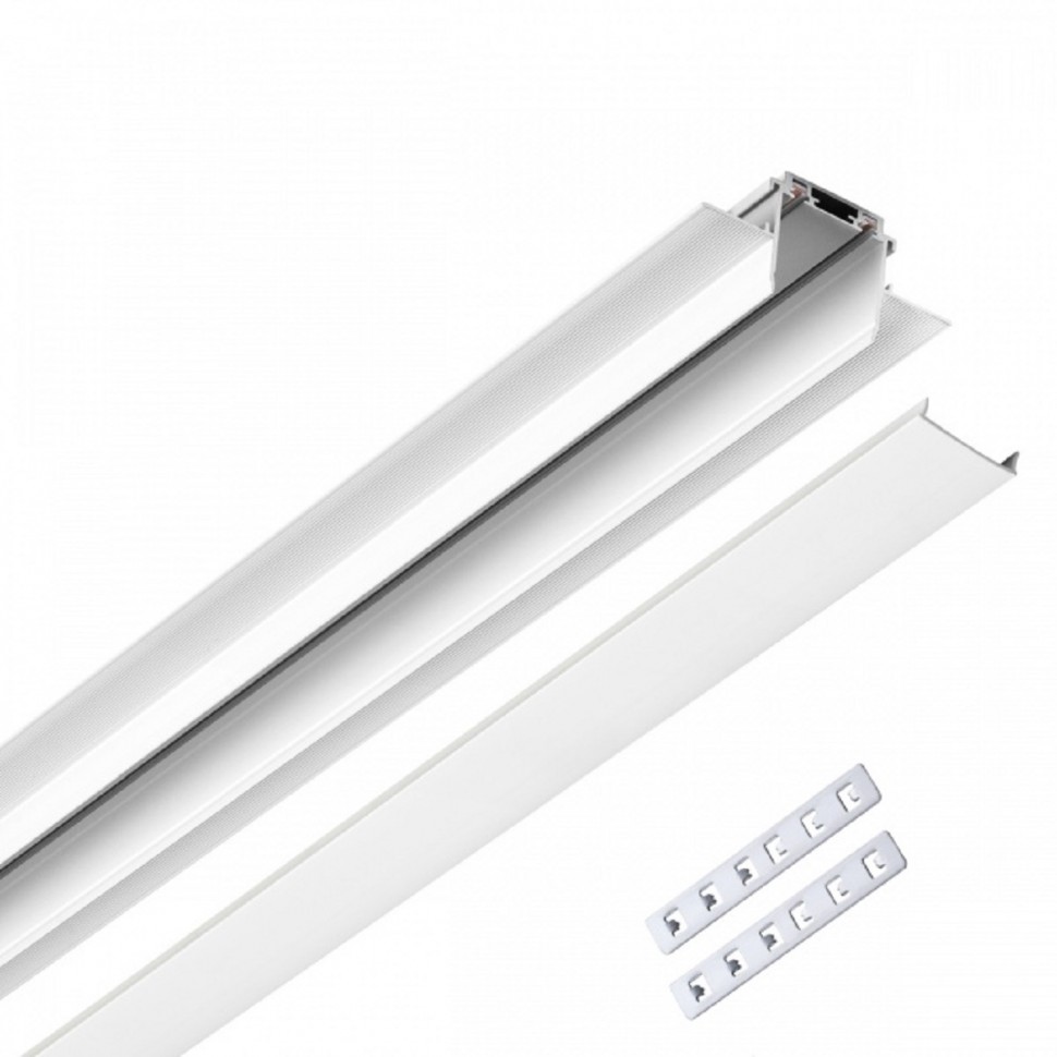 Шинопровод встраиваемый низковольтный Novotech Shino Smal 1 м 135198 фото 1 &mdash; svetrussia.ru