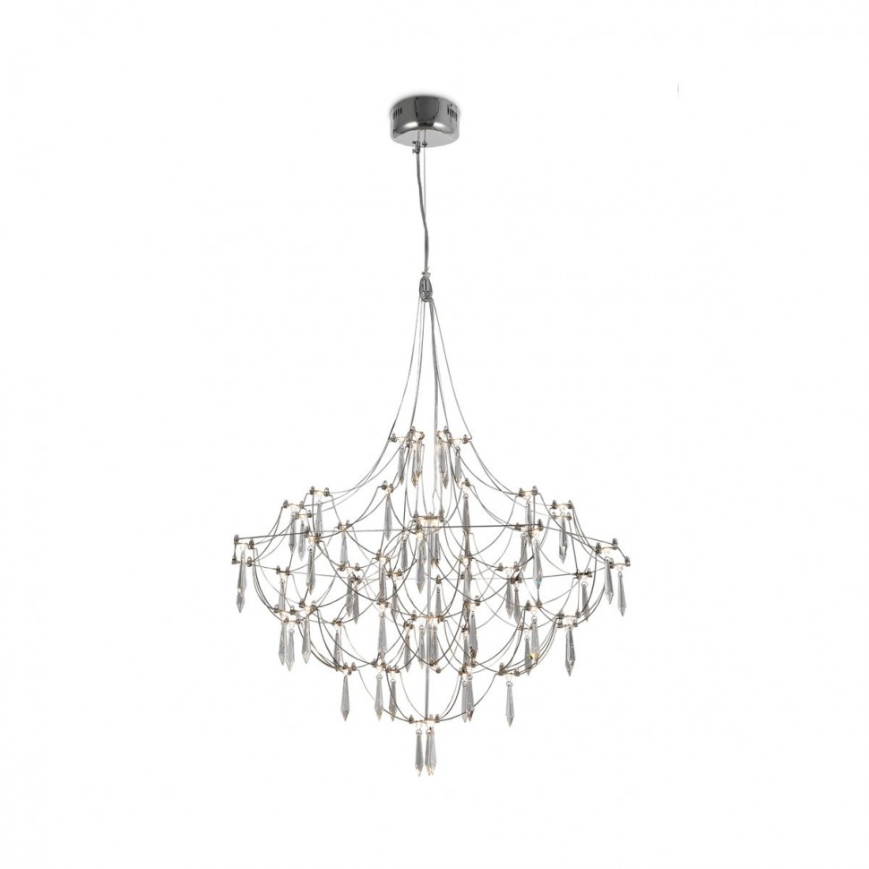 Подвесной светодиодный светильник Freya Amela FR6138PL-L44CH фото 1 &mdash; svetrussia.ru