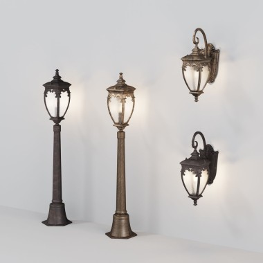 Уличный светильник Maytoni Fleur O414FL-01BZ1 &mdash; svetrussia.ru