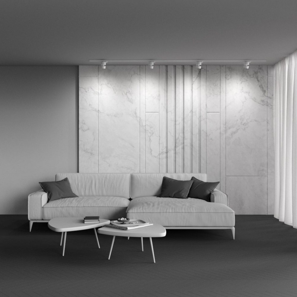 Трековый светодиодный светильник Maytoni Technical Unity Onda TR007-1-12W4K-W-1 фото 1 &mdash; svetrussia.ru