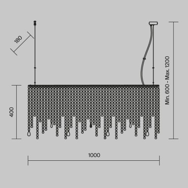 Подвесная люстра Maytoni Empress DIA002PL-05CH &mdash; svetrussia.ru