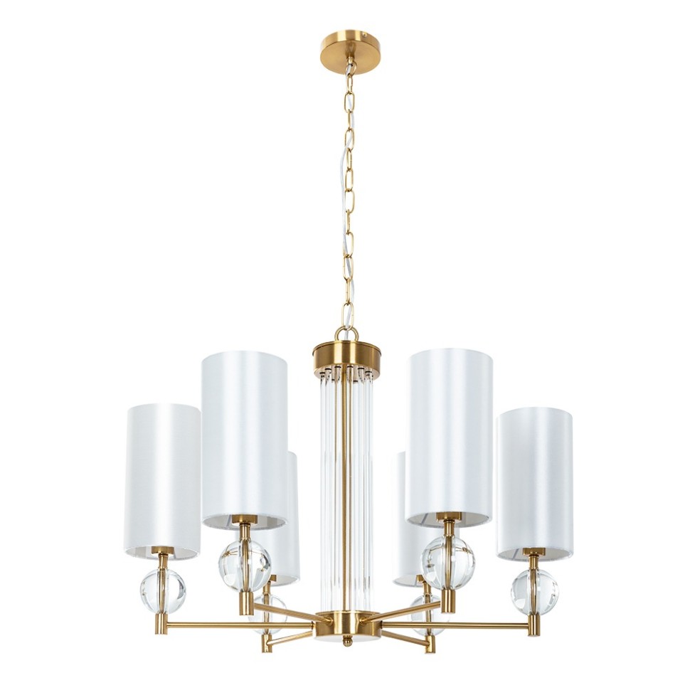 Подвесная люстра Arte Lamp MATAR A4027LM-6PB фото 1 &mdash; svetrussia.ru
