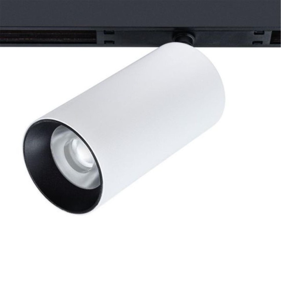 Трековый светодиодный светильник Arte Lamp Optima A7282PL-1WH фото 1 &mdash; svetrussia.ru