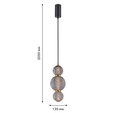 Подвесной светодиодный светильник F-Promo Kiran 4611-1P &mdash; svetrussia.ru