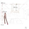 Подвесной светильник LOFT IT Thread 10388P/C Brass фото 3 &mdash; svetrussia.ru