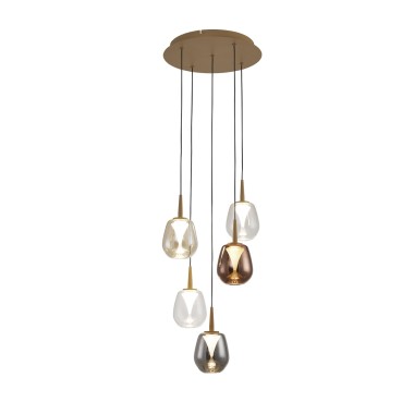 Подвесная светодиодная люстра Mantra Andromeda 8932+5PL (8942-8945) &mdash; svetrussia.ru