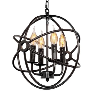 Подвесная люстра Loft IT Foucaults Orb Loft1192-4 &mdash; svetrussia.ru